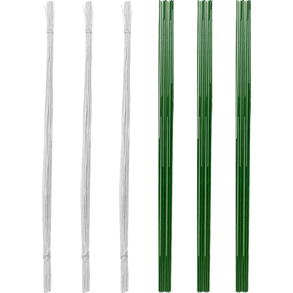 Wedding Floral Supply - 200Pcs Floral Rods Paper Flower Stems