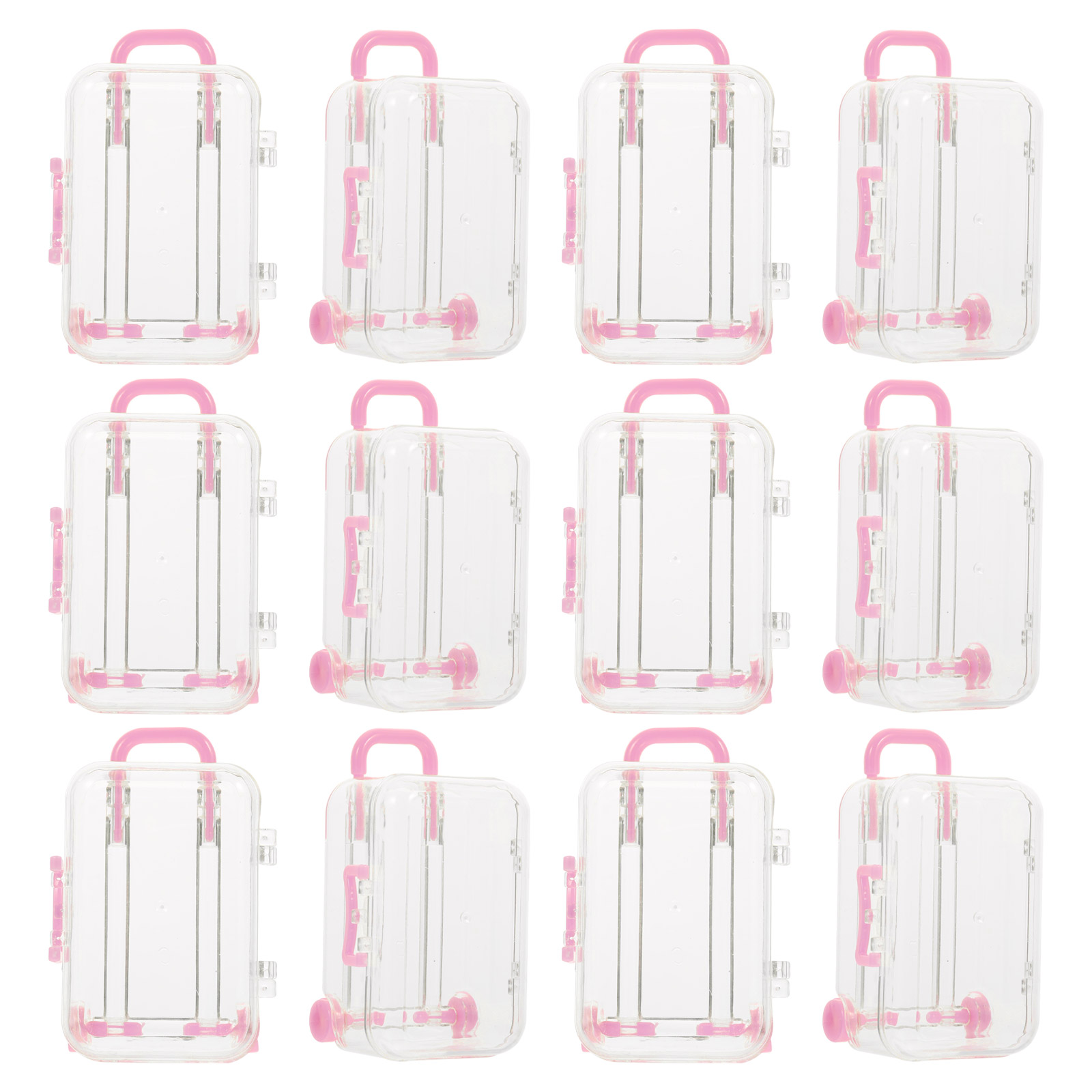 Wedding Supply.Box - 12pcs Suitcase Design Candy Boxes Wedding