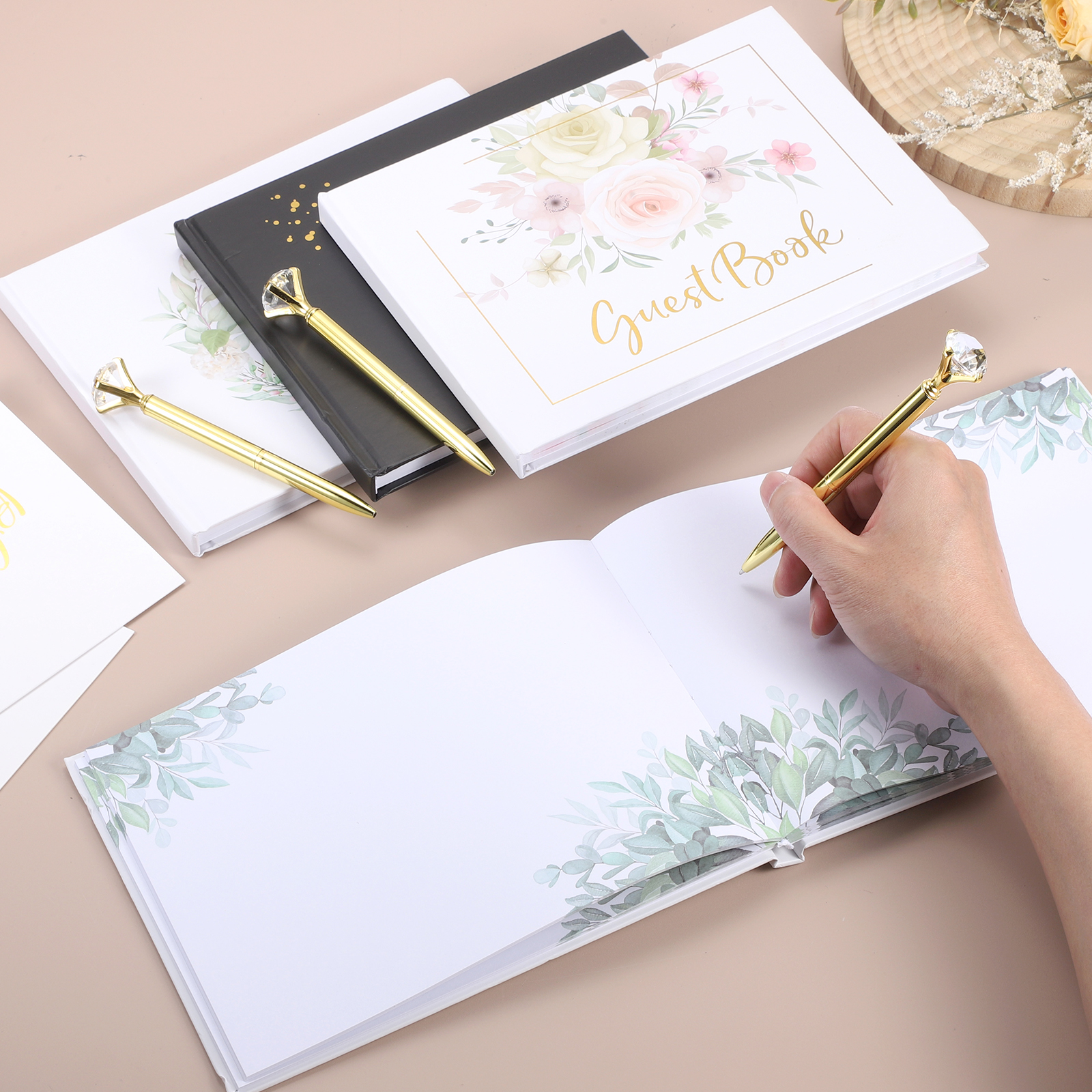 Personalized Guest Book - Guest Book 9.3x7