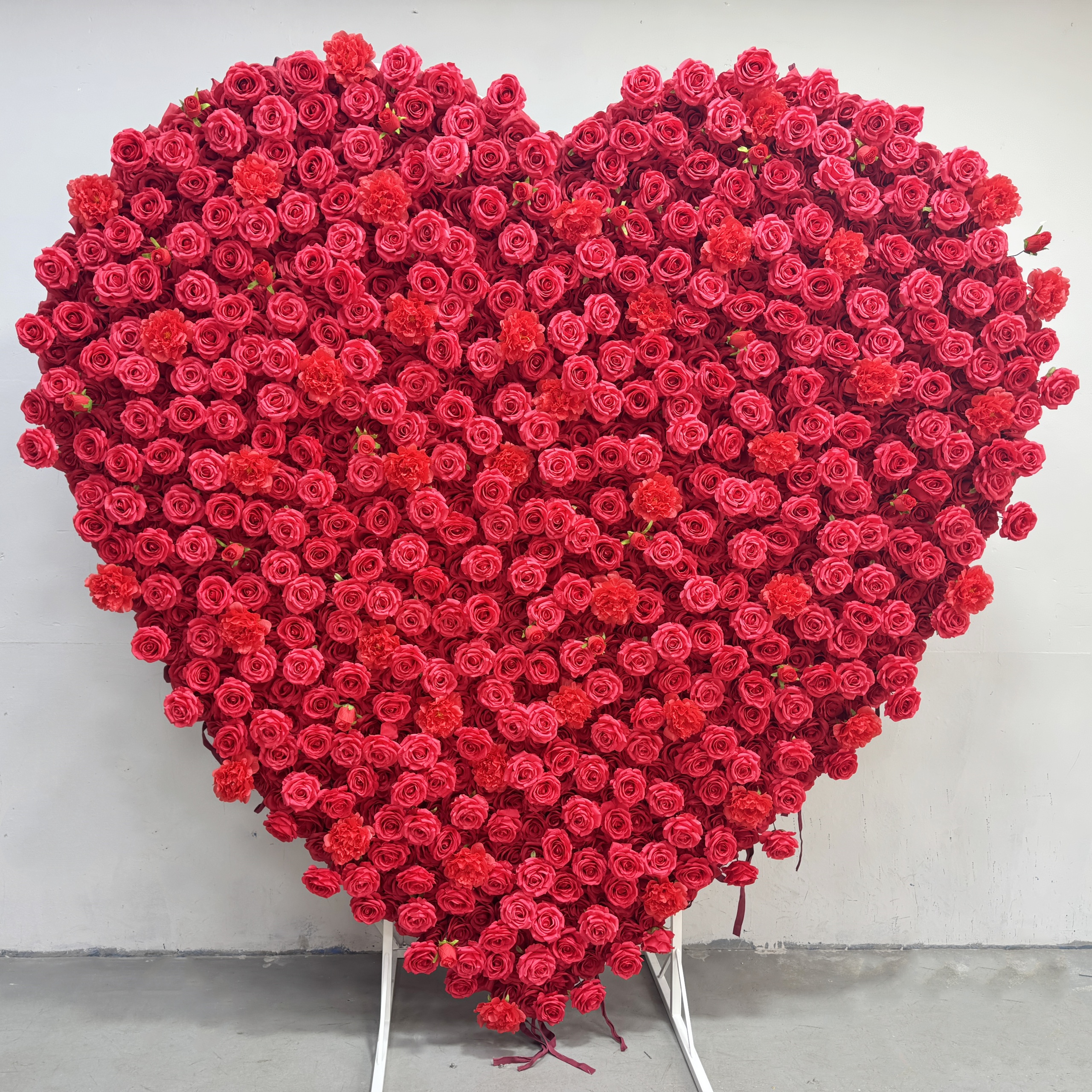 Wedding Arch Flower - Heart Shaped Artificial Flower Arch Wedding
