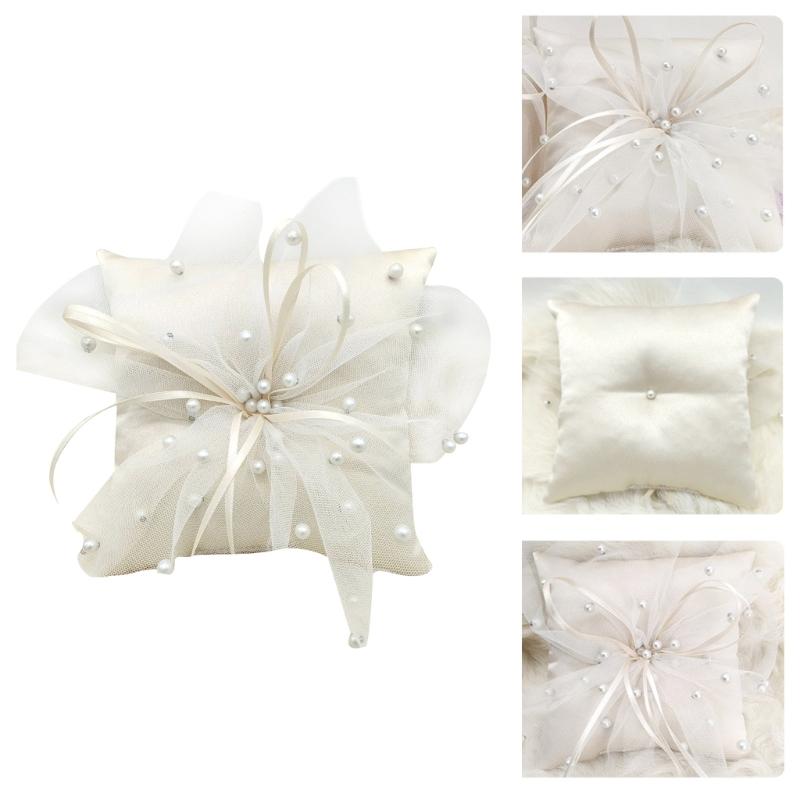 31BB Handmade Pearls Cushion W - Ring Bearer Pillow 리뷰 및 가격