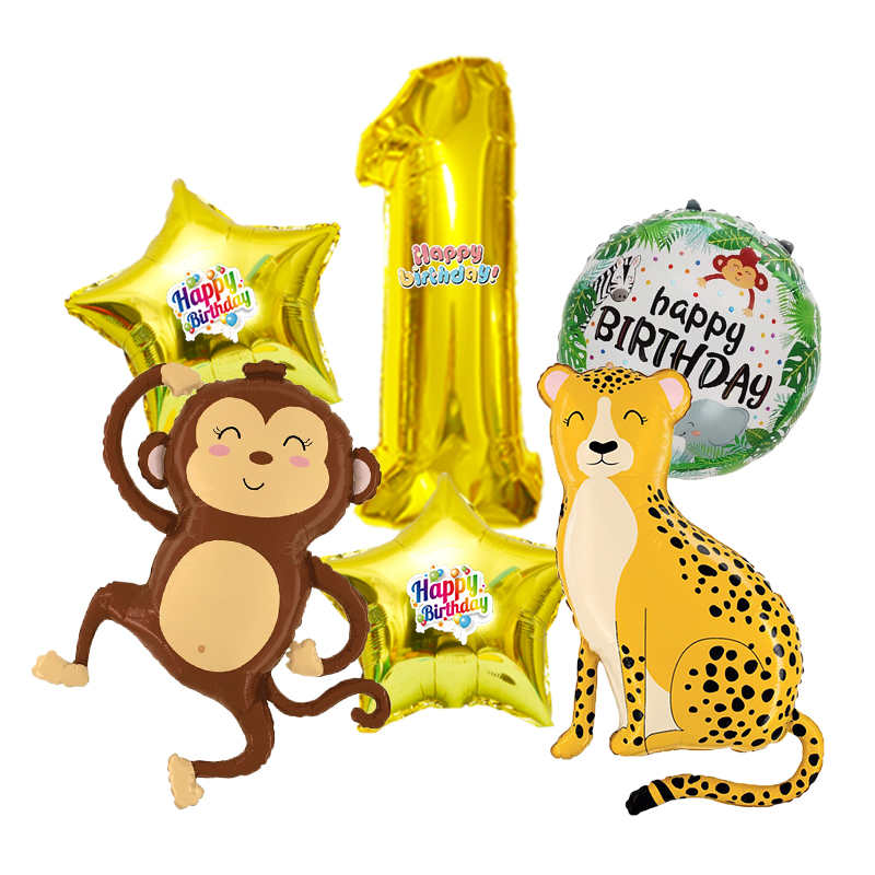 Monkey Leopard Zoo Numbers 0-9 - Wedding Zoo 리뷰 및 가격