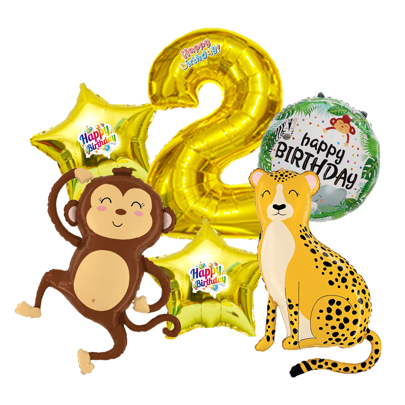 Monkey Leopard Zoo Numbers 0-9 - Wedding Zoo 리뷰 및 가격