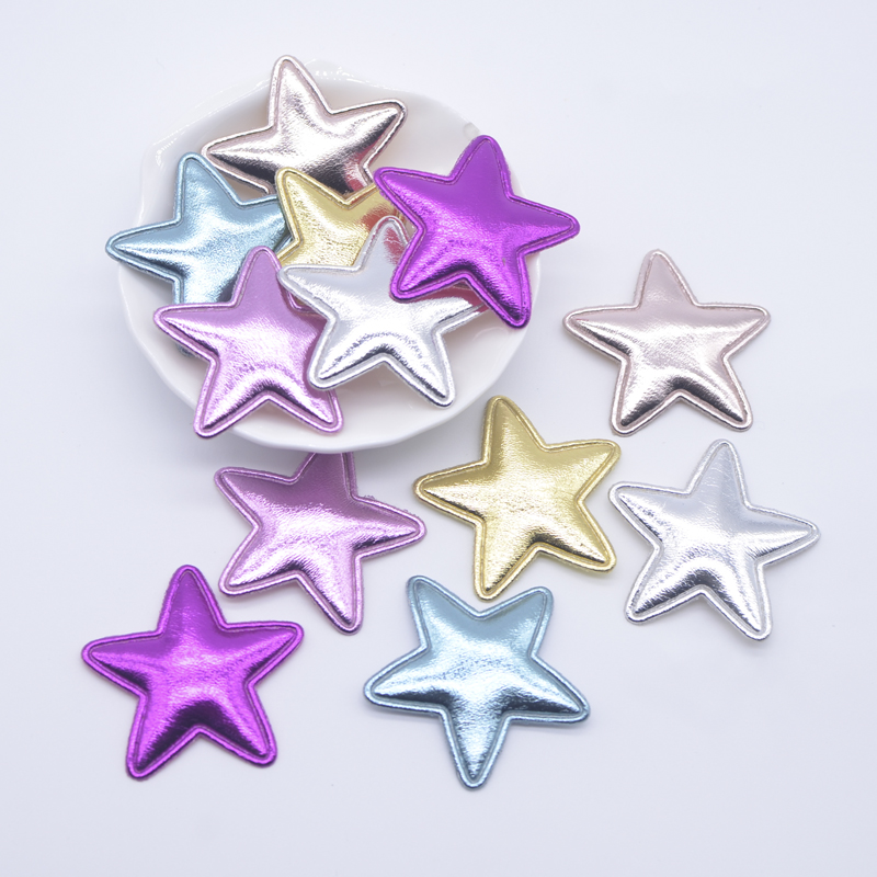 50Pcs 40mm Leather Star Appliq - Wedding Superstar 리뷰 및 가격