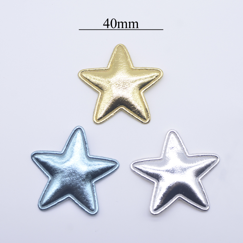 50Pcs 40mm Leather Star Appliq - Wedding Superstar 리뷰 및 가격