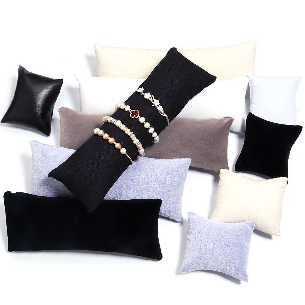 1Pc PU Leather Velvet Jewelry  - Ring Bearer Pillow 리뷰 및 가격