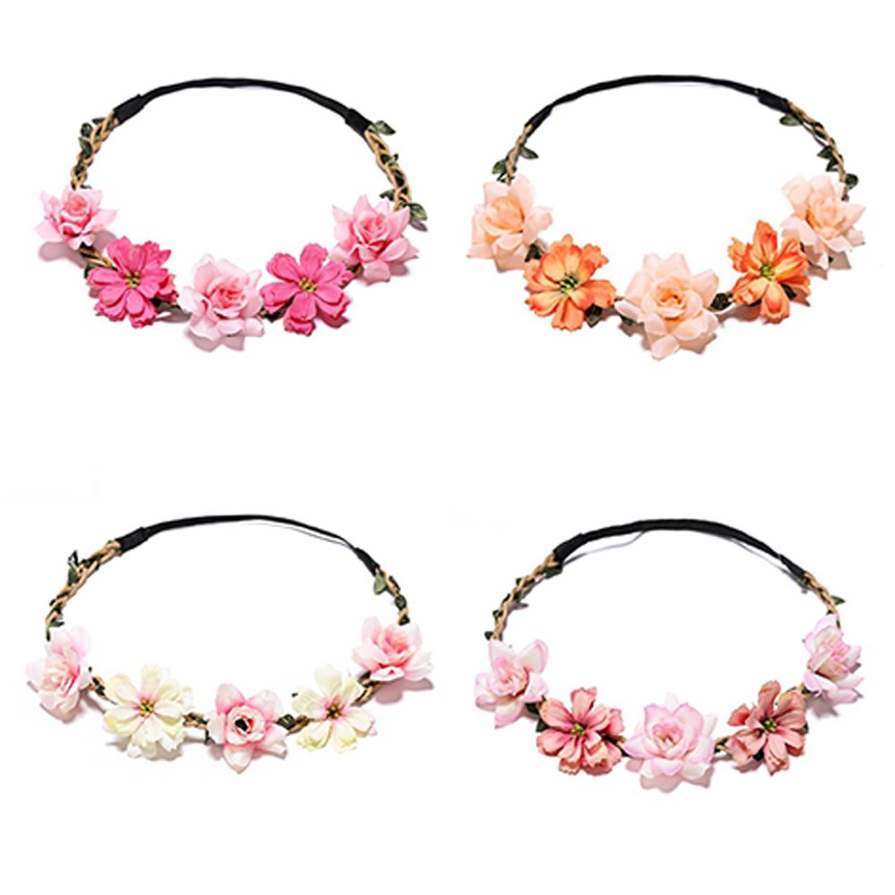 Floral Wreaths Girl New Hair F - Wedding Arch Flower 리뷰 및 가격