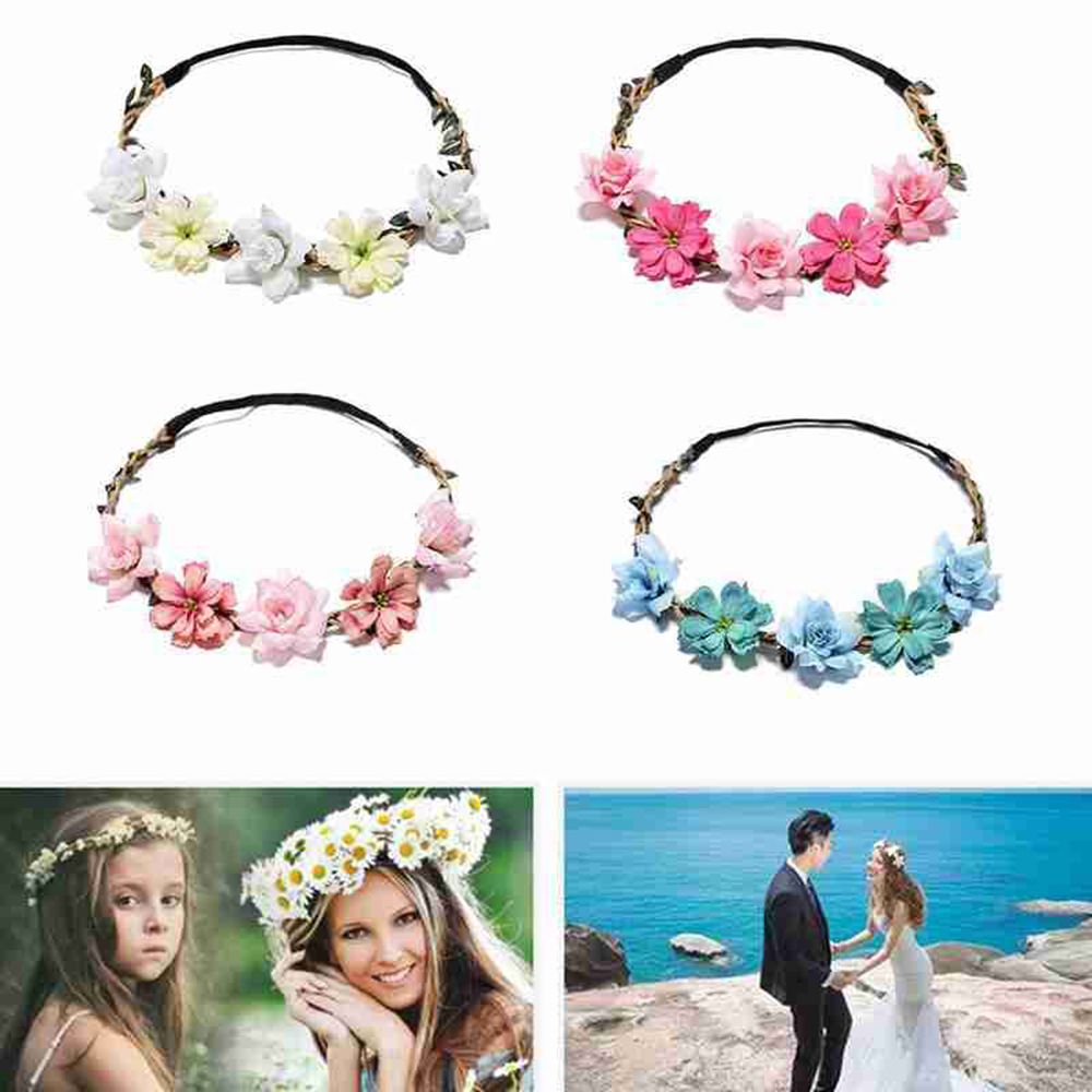 Floral Wreaths Girl New Hair F - Wedding Arch Flower 리뷰 및 가격