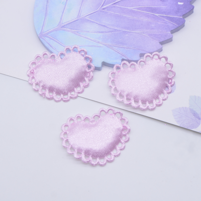 50Pcs 29*24mm Heart Cloth Padd - Wedding Superstar 리뷰 및 가격