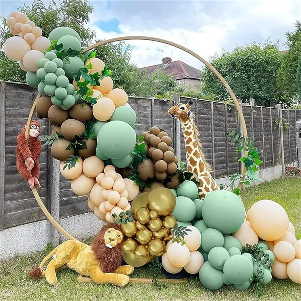 105Pcs Jungle Animal Balloon G - Wedding Zoo 리뷰 및 가격