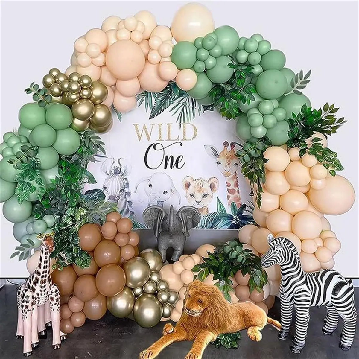 105Pcs Jungle Animal Balloon G - Wedding Zoo 리뷰 및 가격