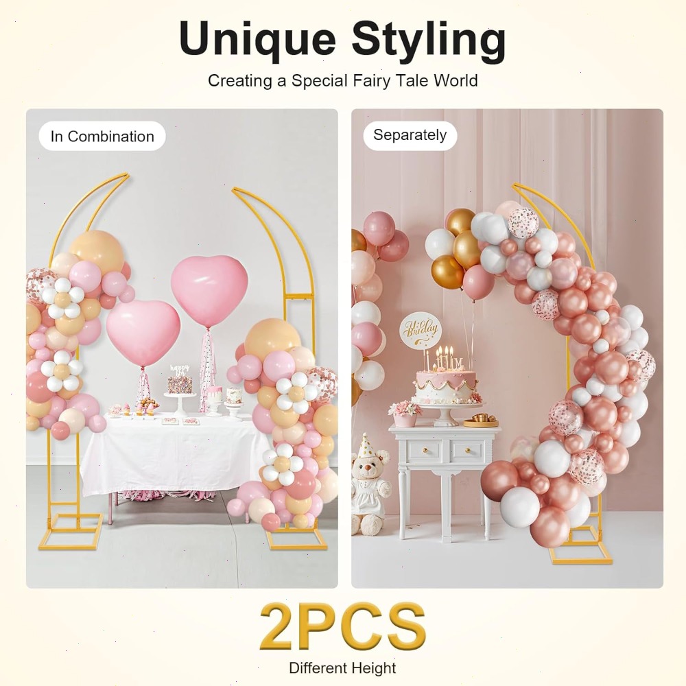 2Pcs Curved Wedding Arch Backd - Wedding Arch Flower 리뷰 및 가격