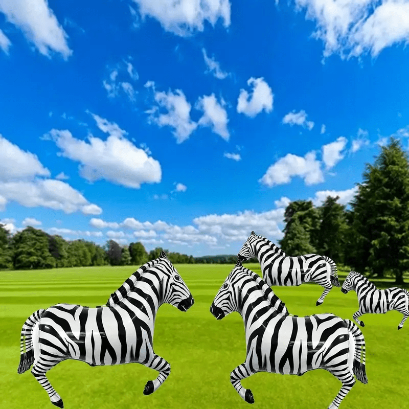 4 black and white striped zebr - Wedding Zoo 리뷰 및 가격