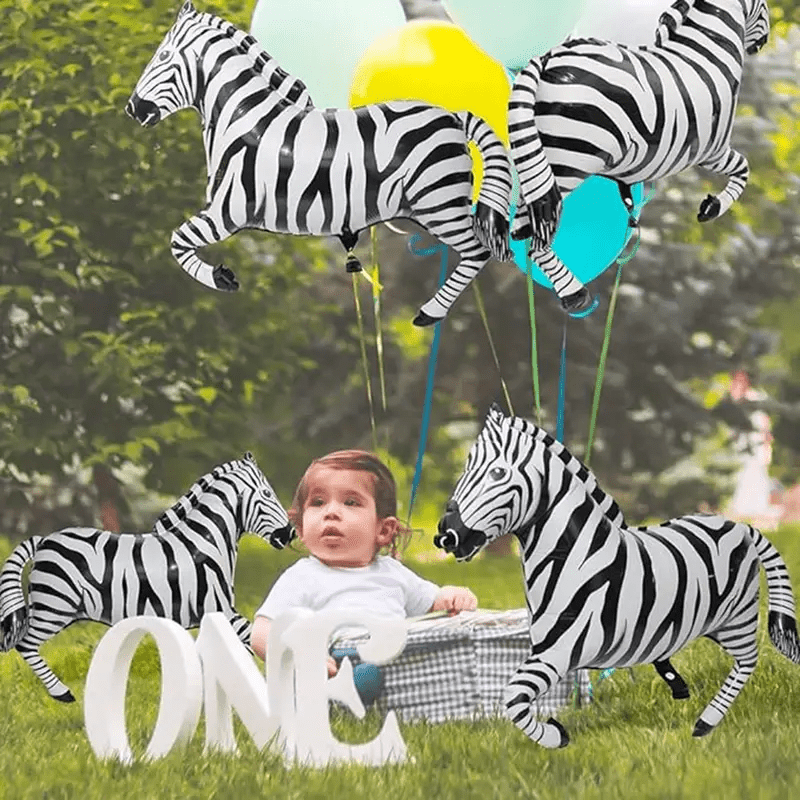 4 black and white striped zebr - Wedding Zoo 리뷰 및 가격