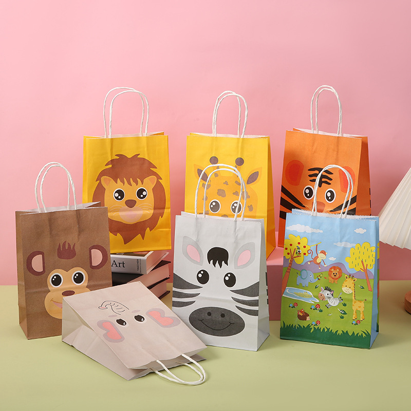 7pcs Cute Cartoon Zoo Animals  - Wedding Zoo 리뷰 및 가격
