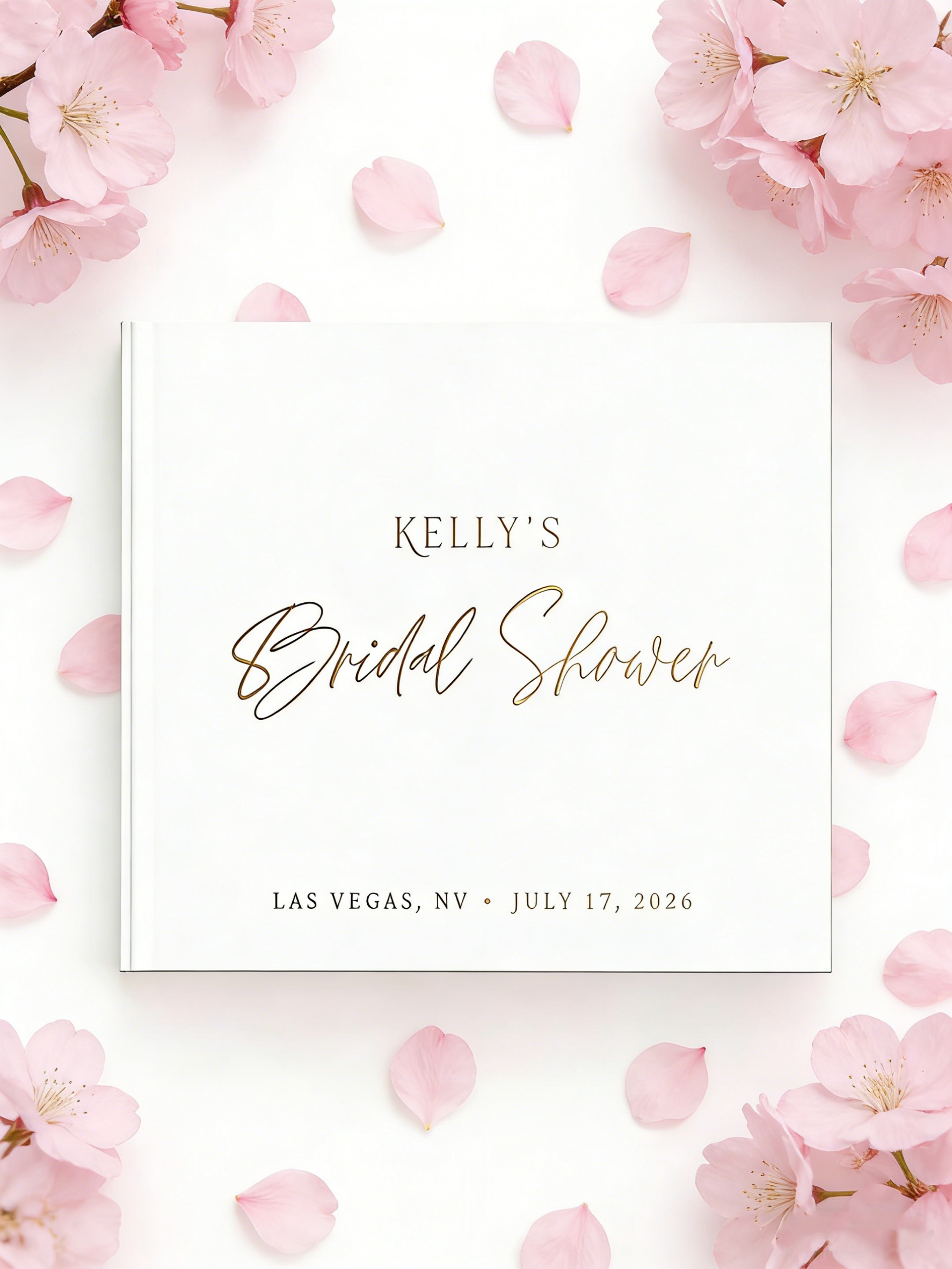 Personalized Bridal Shower Gue - Personalized Guest Book 리뷰 및 가격