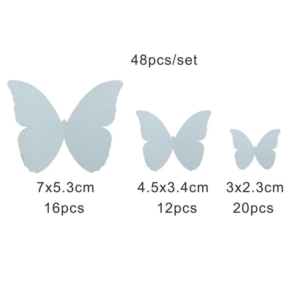 48Pcs/set Pearlescent Butterfl - Confetti Balloon Set 리뷰 및 가격