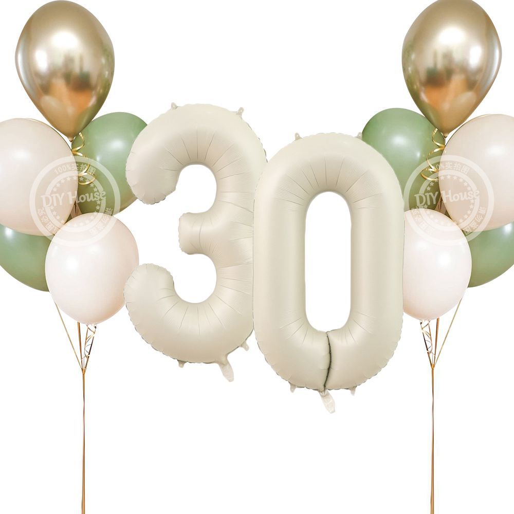 23pcs Avocado Green Balloons T - Confetti Balloon Set 리뷰 및 가격