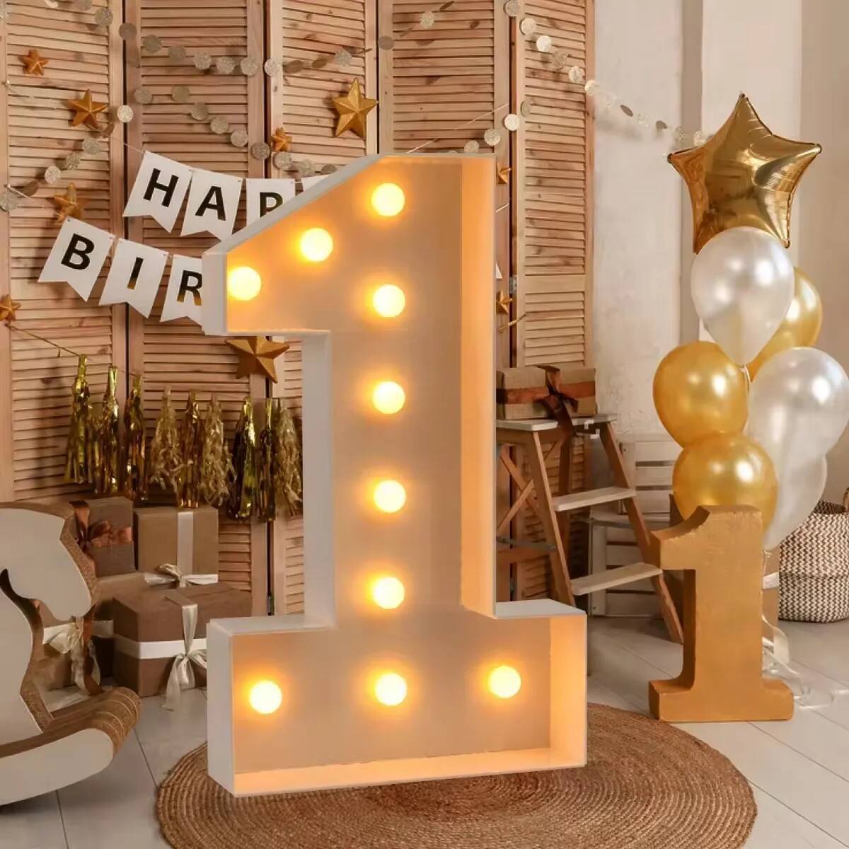 Giant Number Led Light for Kid - Confetti Balloon Set 리뷰 및 가격