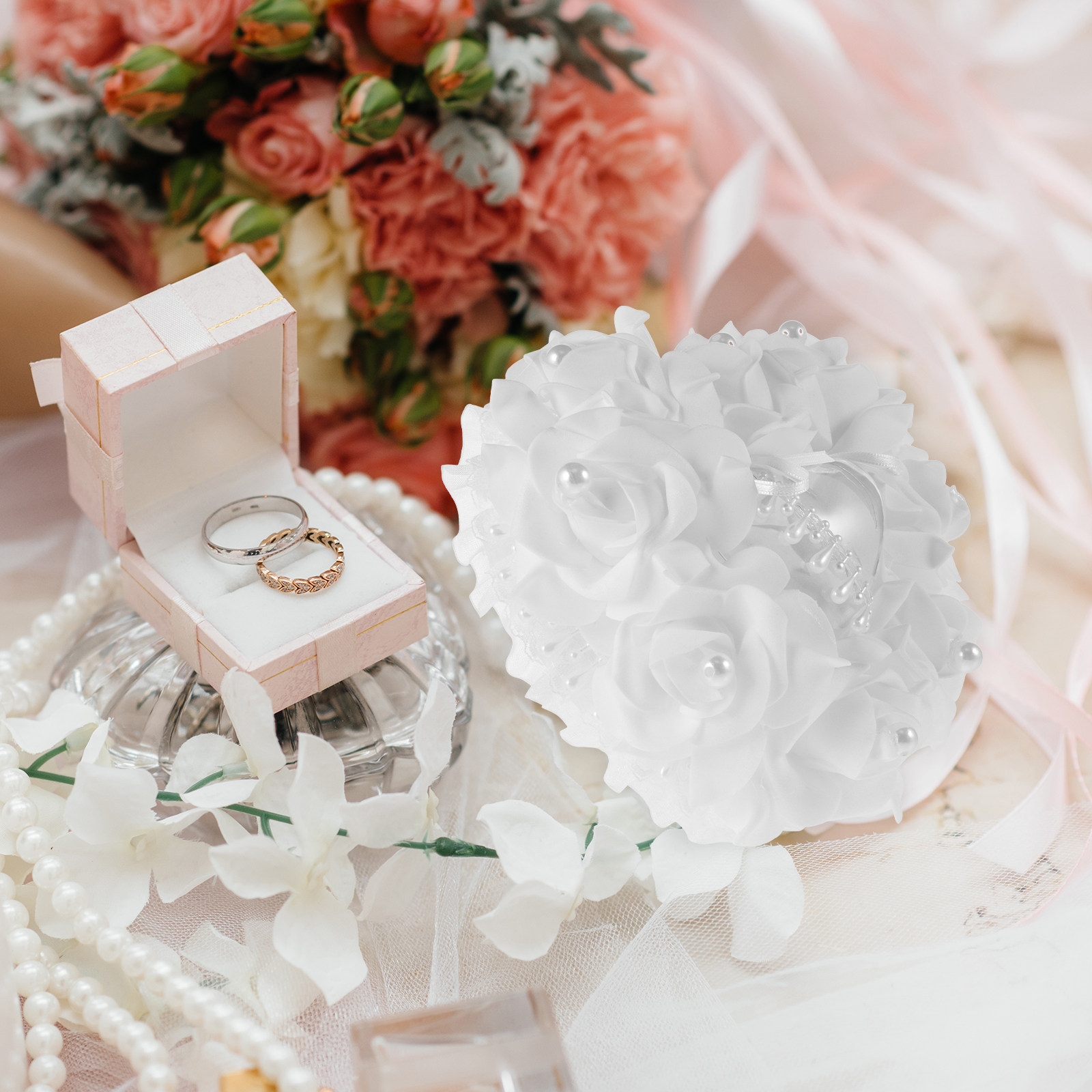 Musical Heart Wedding Ring Pil - Ring Bearer Pillow 리뷰 및 가격