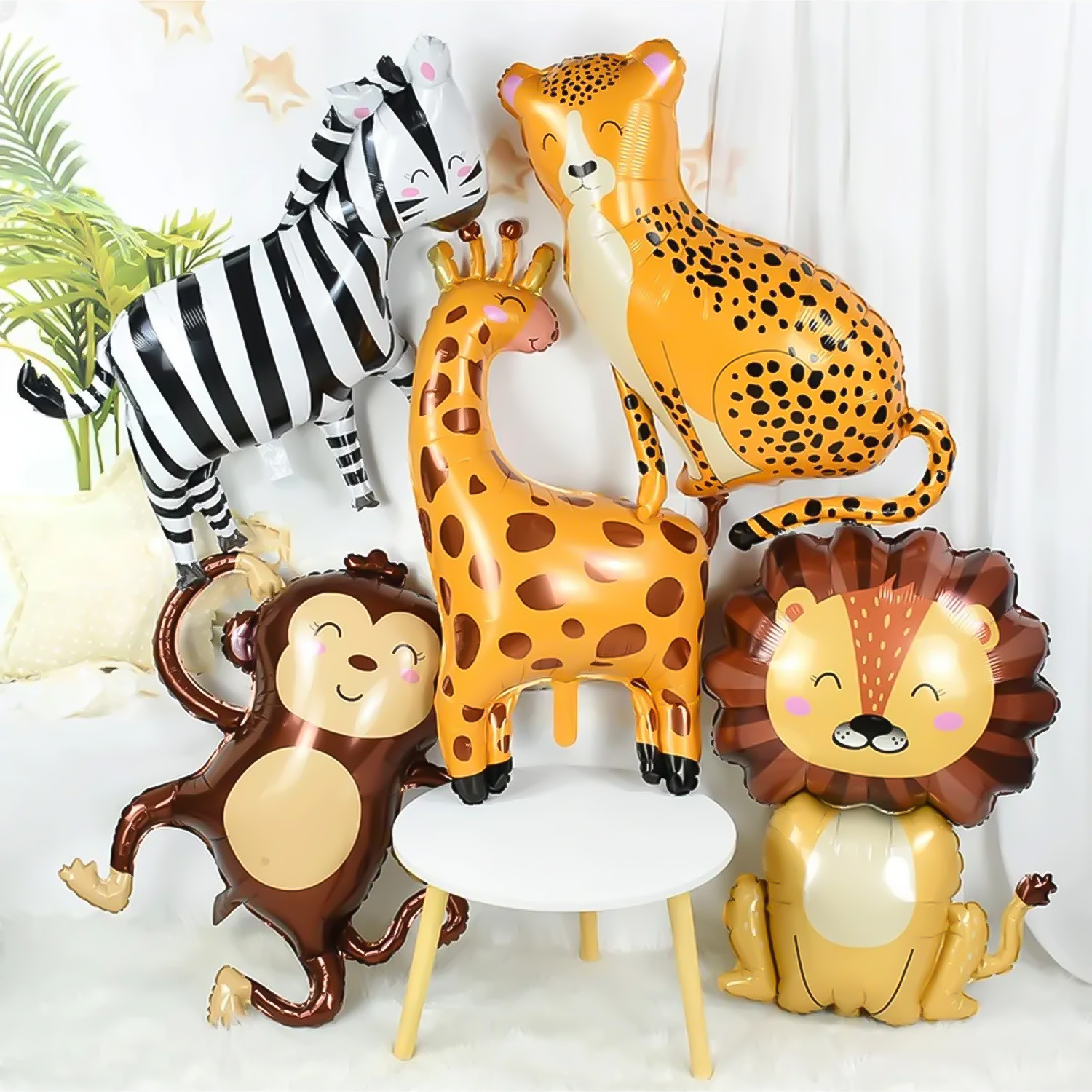 Cartoon Animal Aluminum Foil B - Wedding Zoo 리뷰 및 가격