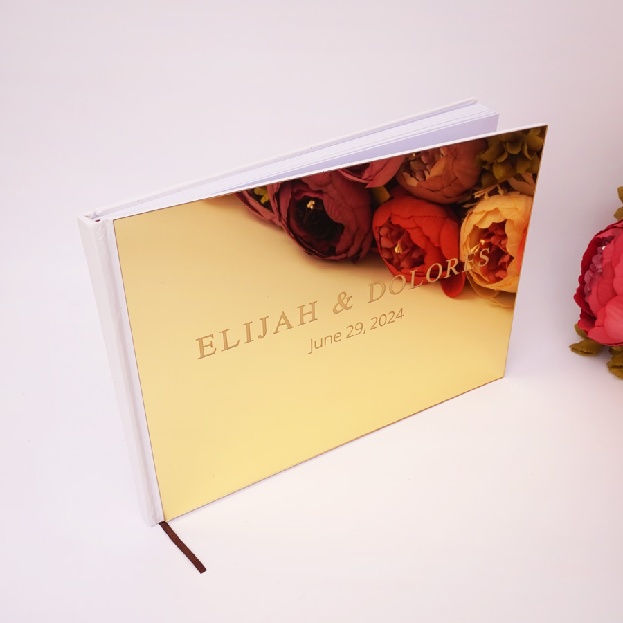 25x18cm Custom Horizontal Acry - Personalized Guest Book 리뷰 및 가격