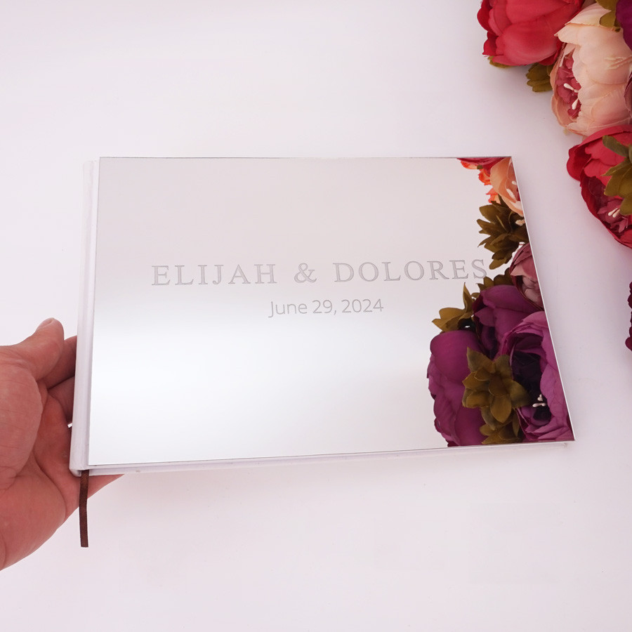 25x18cm Custom Horizontal Acry - Personalized Guest Book 리뷰 및 가격