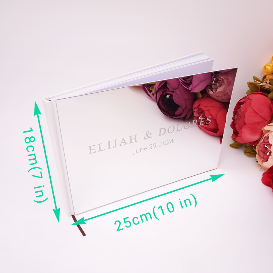 25x18cm Custom Horizontal Acry - Personalized Guest Book 리뷰 및 가격