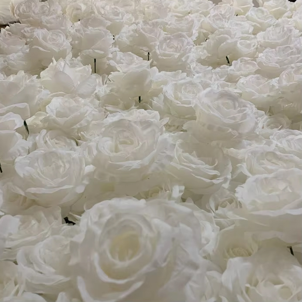 Uflower 3D White Rose Cloth Cu - Wedding Backdrop Curtain 리뷰 및 가격