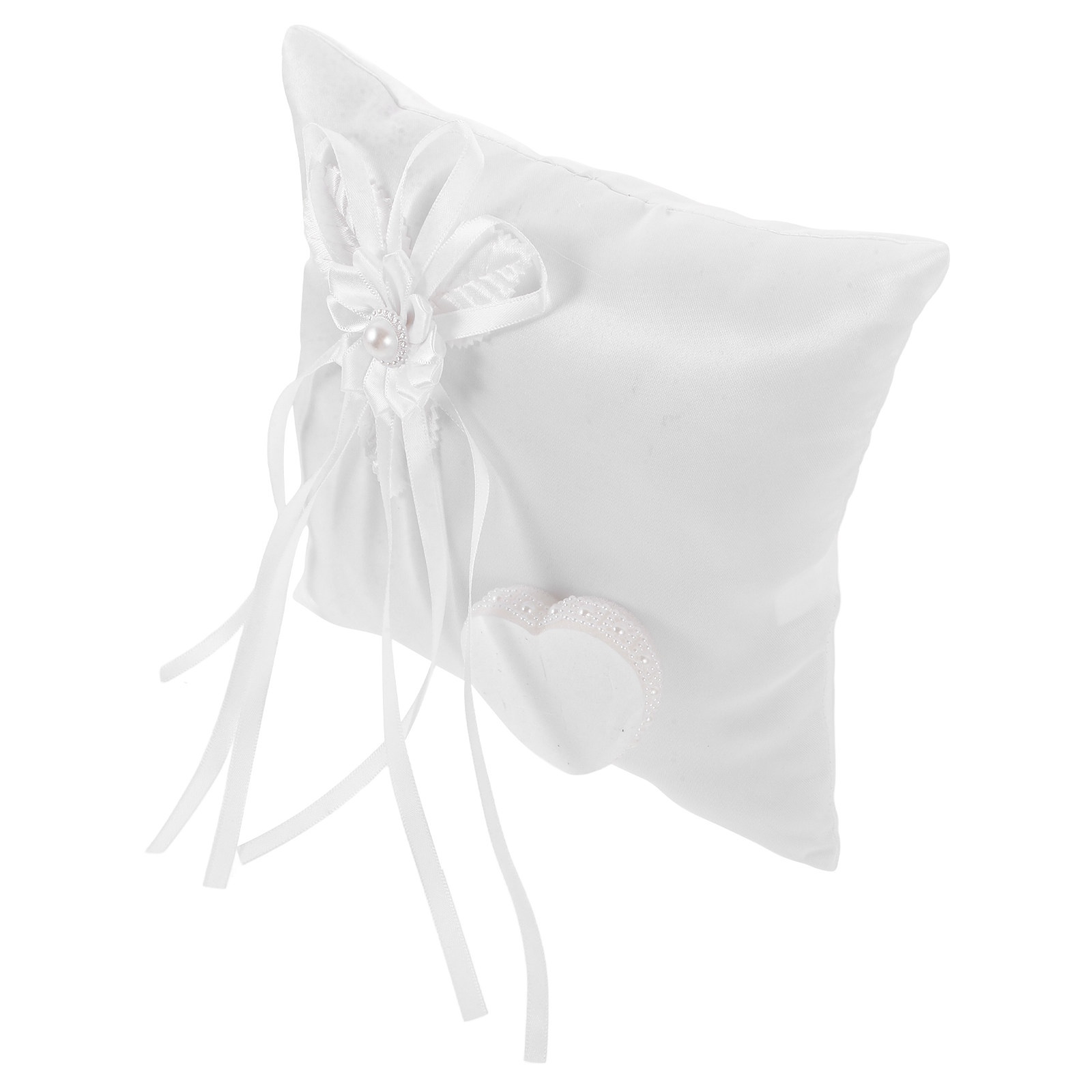 White Floral Wedding Ring Pill - Ring Bearer Pillow 리뷰 및 가격