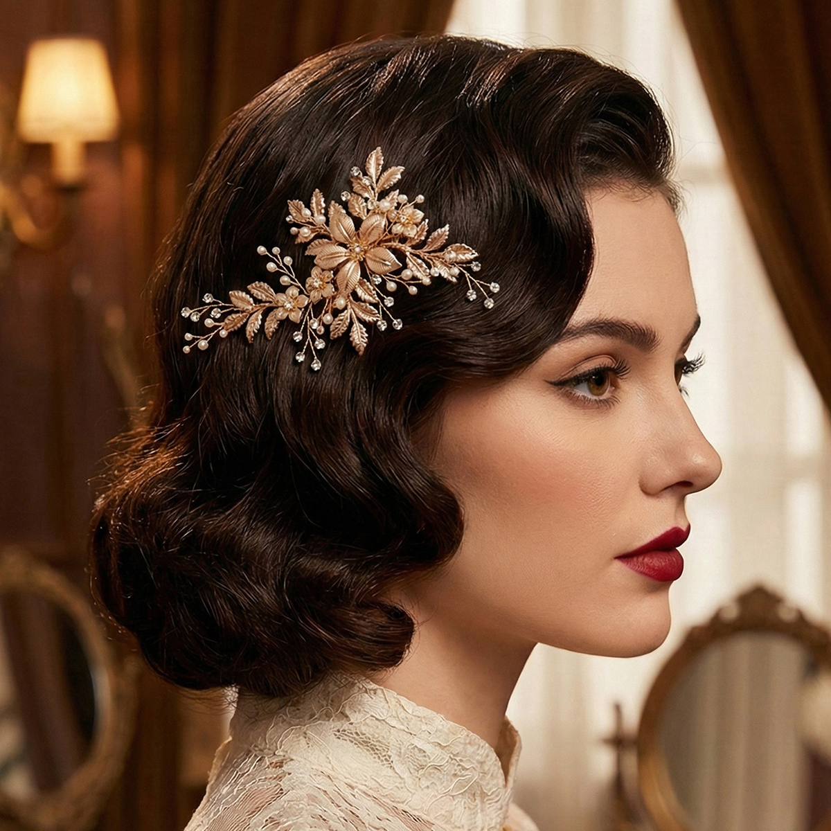 2/ 4PC Luxury Flower Claw Hair - Wedding Supply List 리뷰 및 가격