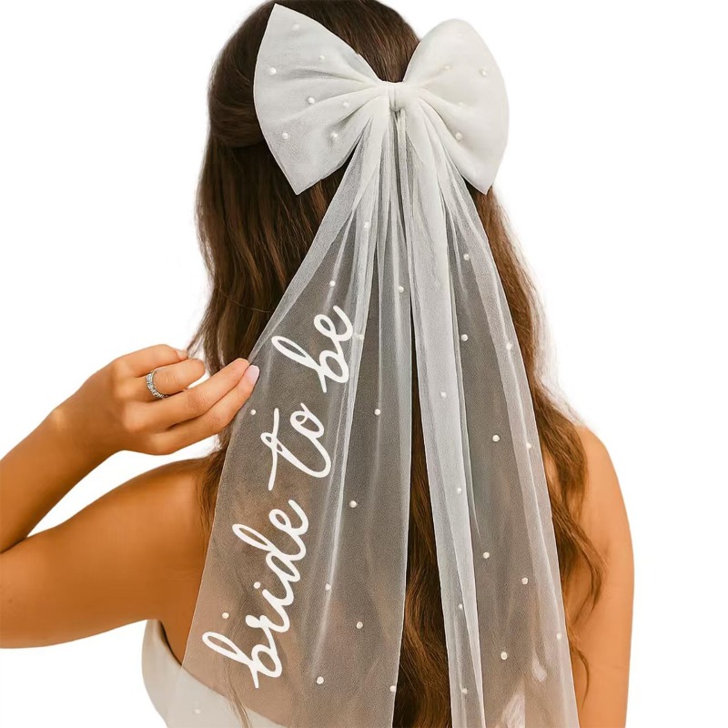 Bride To Be Bow Veil - Bachelo - Wedding Supply List 리뷰 및 가격