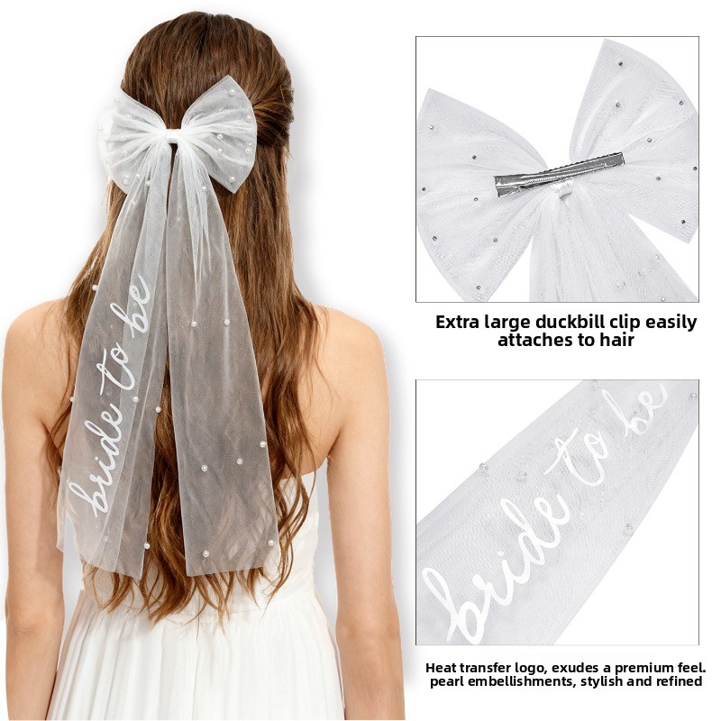 Bride To Be Bow Veil - Bachelo - Wedding Supply List 리뷰 및 가격