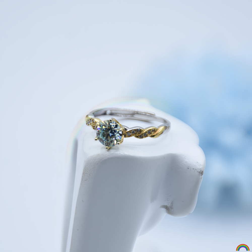 S925 silver inlaid moissanite  - Wedding Superstar 리뷰 및 가격