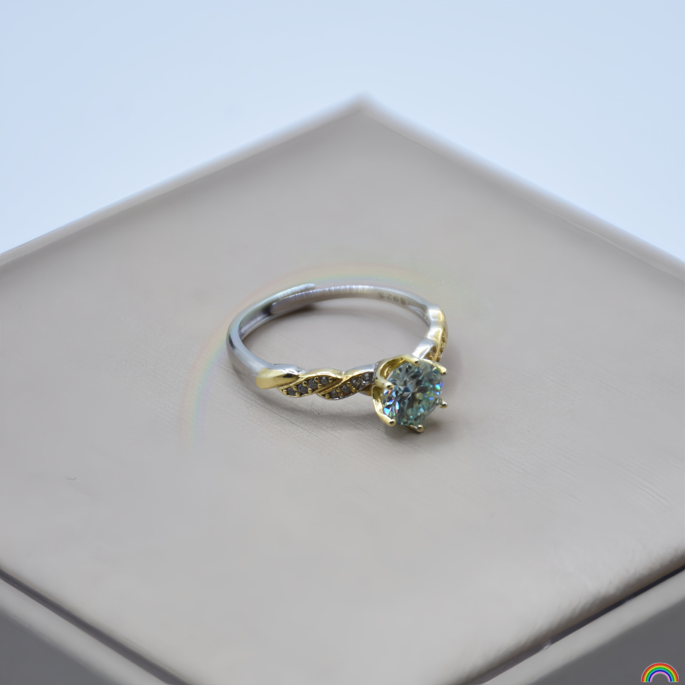 S925 silver inlaid moissanite  - Wedding Superstar 리뷰 및 가격