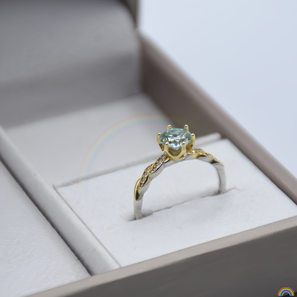 S925 silver inlaid moissanite  - Wedding Superstar 리뷰 및 가격