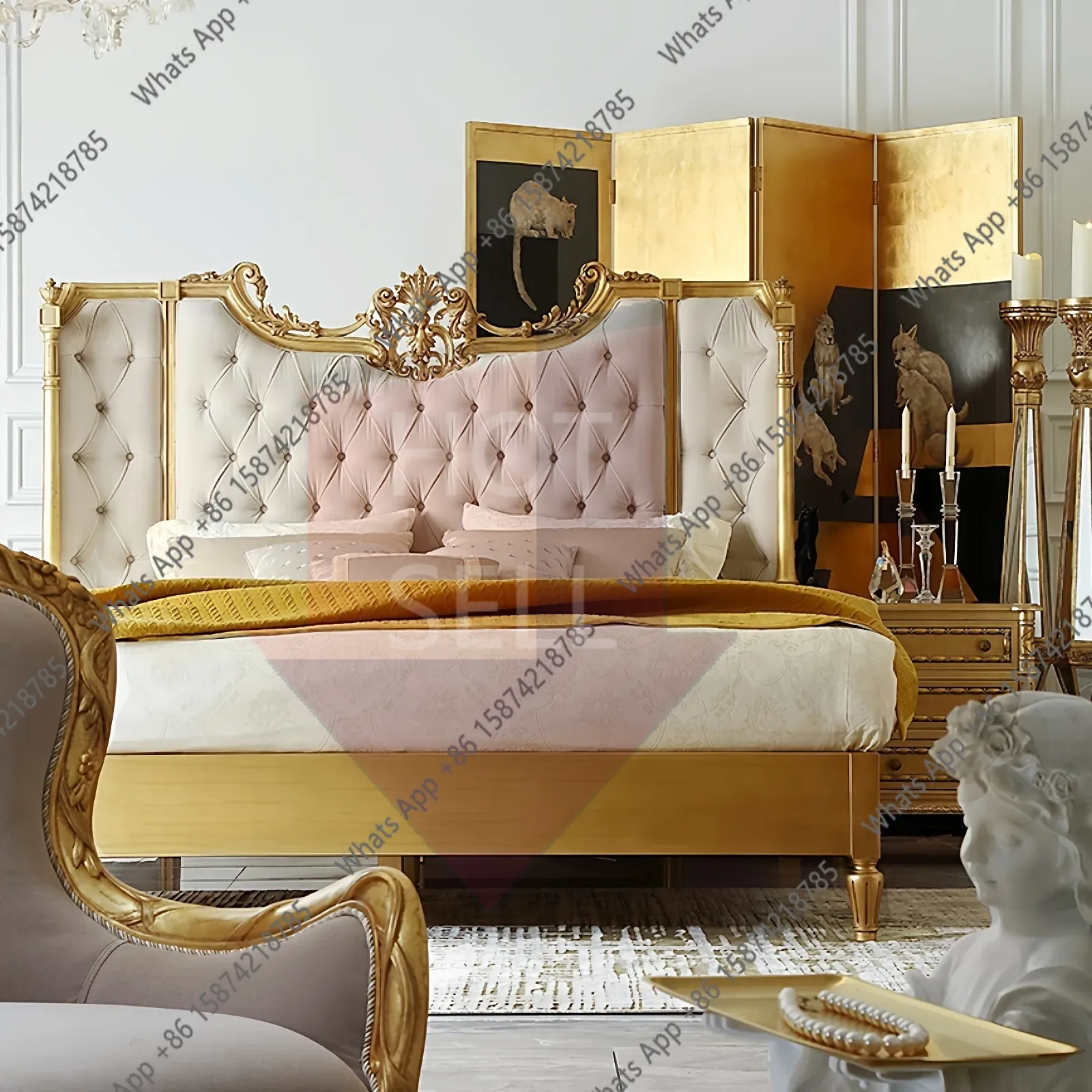 Qq Mn Court French Gold Retro  - Wedding Qq 리뷰 및 가격