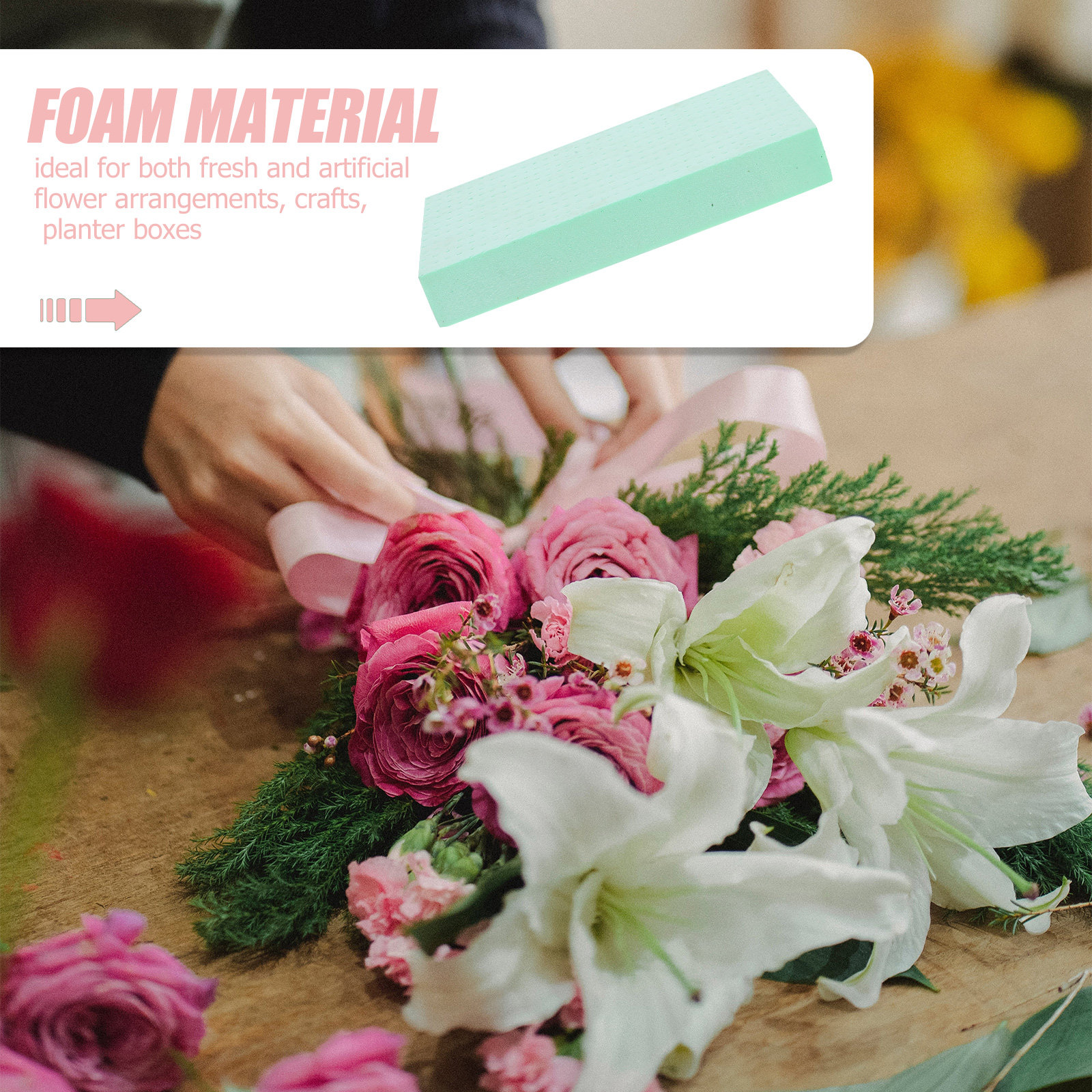 Floral Foam Block for Fresh Ar - Wedding Floral Supply 리뷰 및 가격