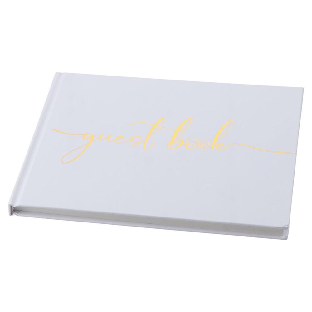 Pink/Black/White Wedding Guest - Personalized Guest Book 리뷰 및 가격