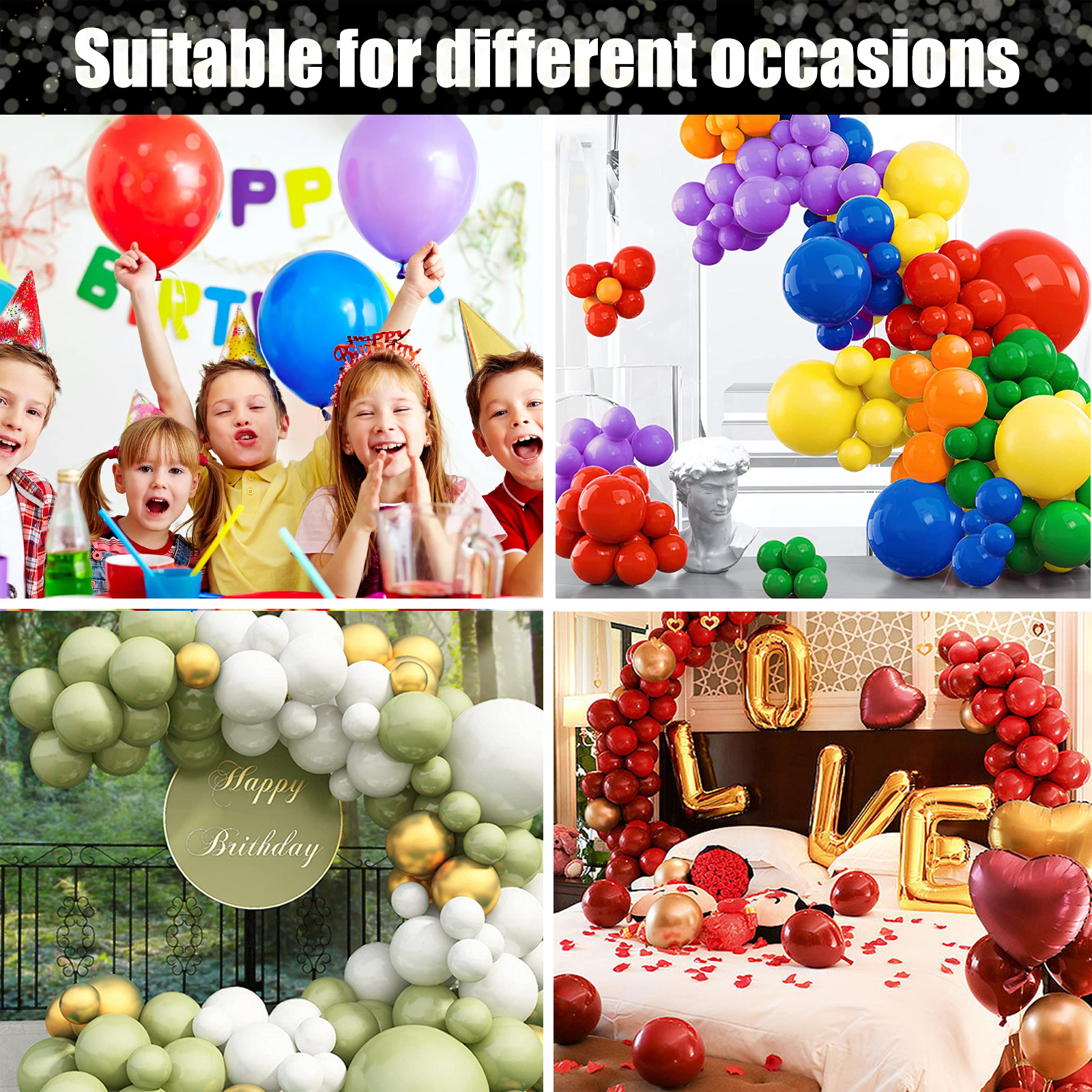 Balloon Shine Enhancer Spray I - Confetti Balloon Set 리뷰 및 가격