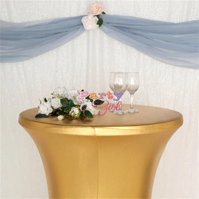 Hot Sale Metallic Spandex Tabl - Wedding Qq 리뷰 및 가격