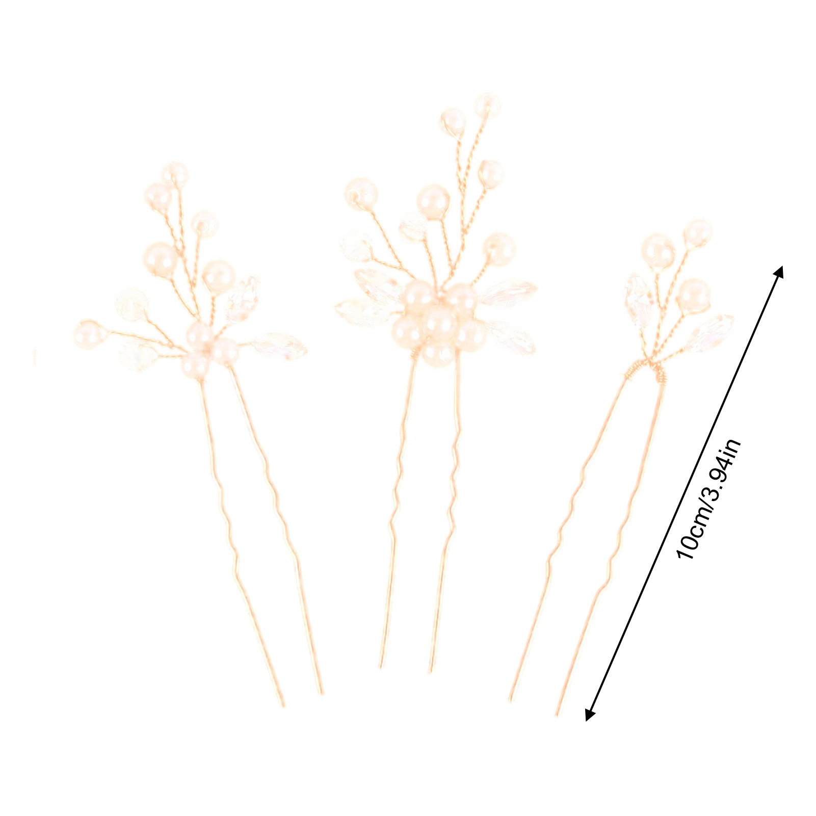 3pcs Bride Hairpin Trendy Hair - Wedding Supply List 리뷰 및 가격
