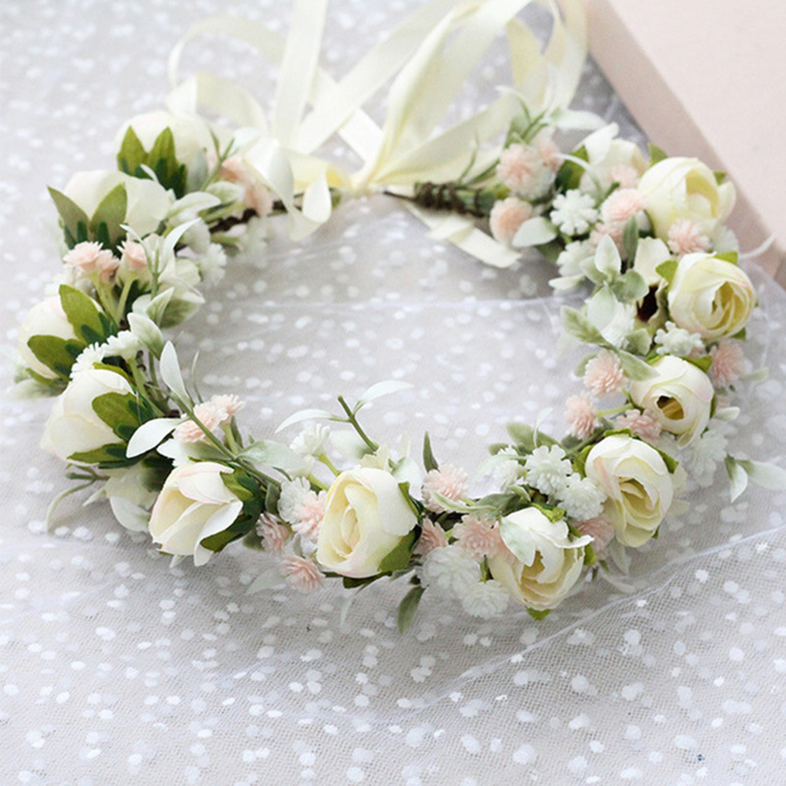 Flower Crown Garland Wedding B - Wedding Arch Flower 리뷰 및 가격