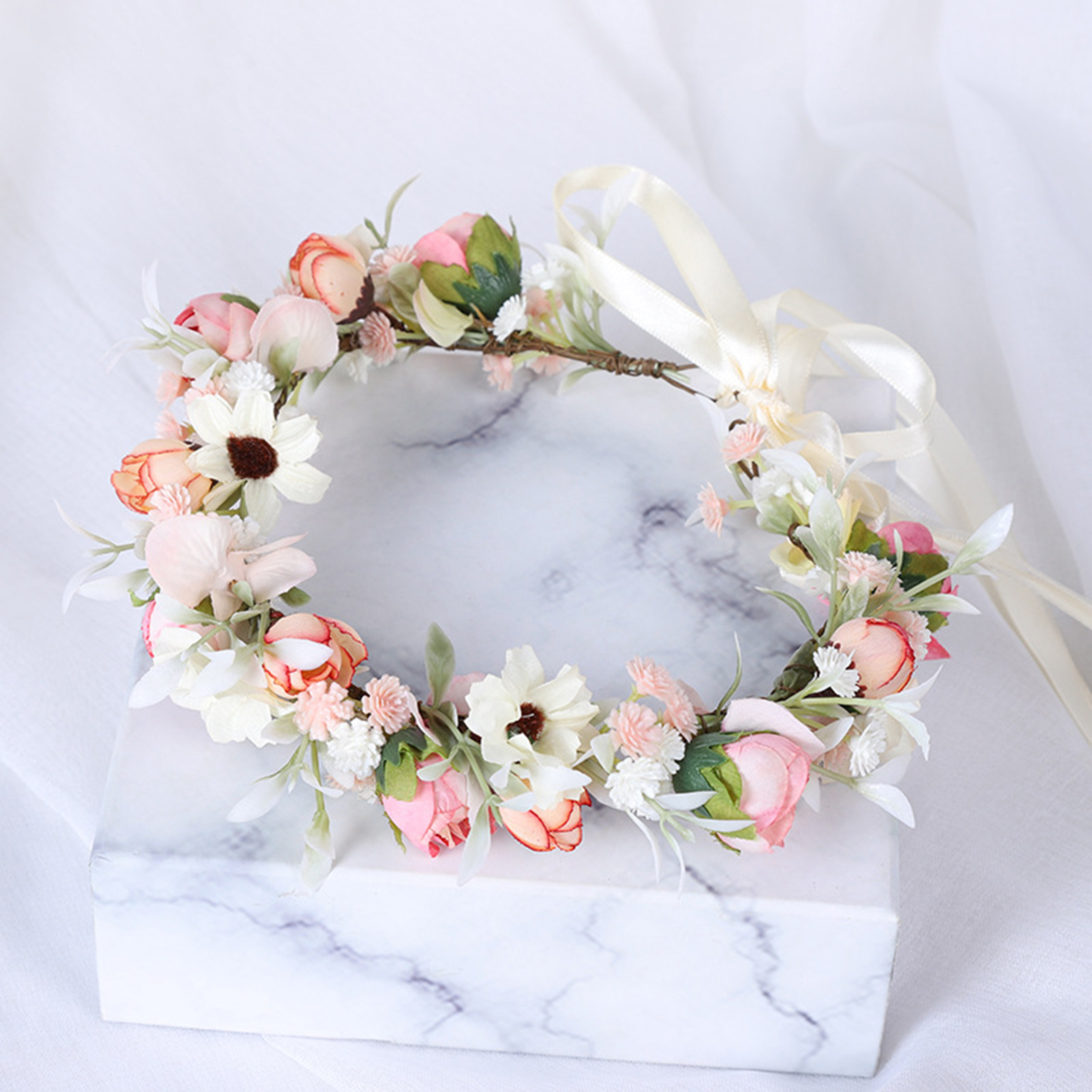 Flower Crown Garland Wedding B - Wedding Arch Flower 리뷰 및 가격