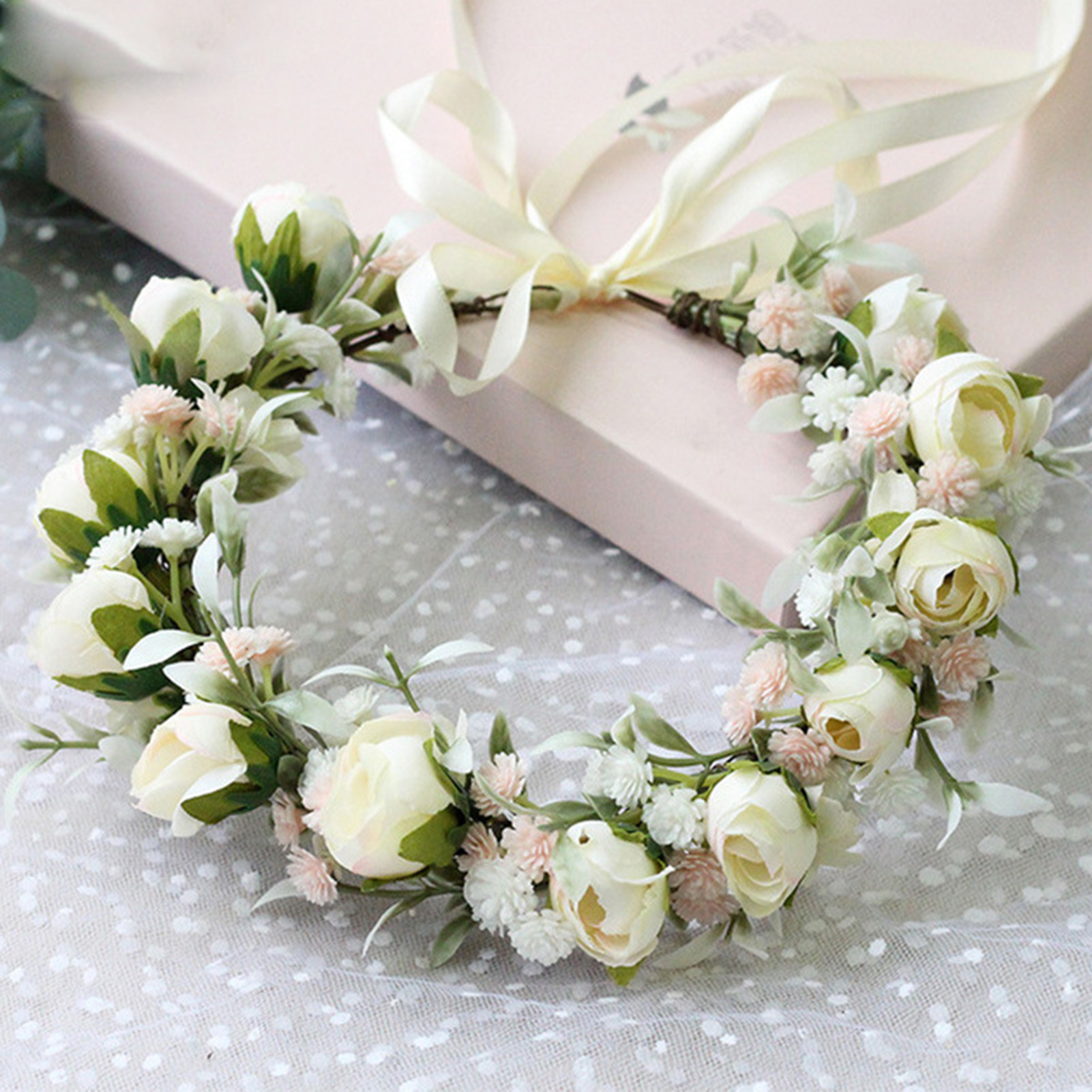 Flower Crown Garland Wedding B - Wedding Arch Flower 리뷰 및 가격