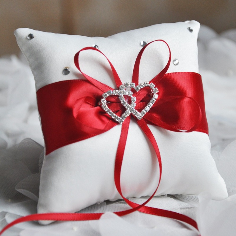 Romantic Wedding Ring Pillow S - Ring Bearer Pillow 리뷰 및 가격