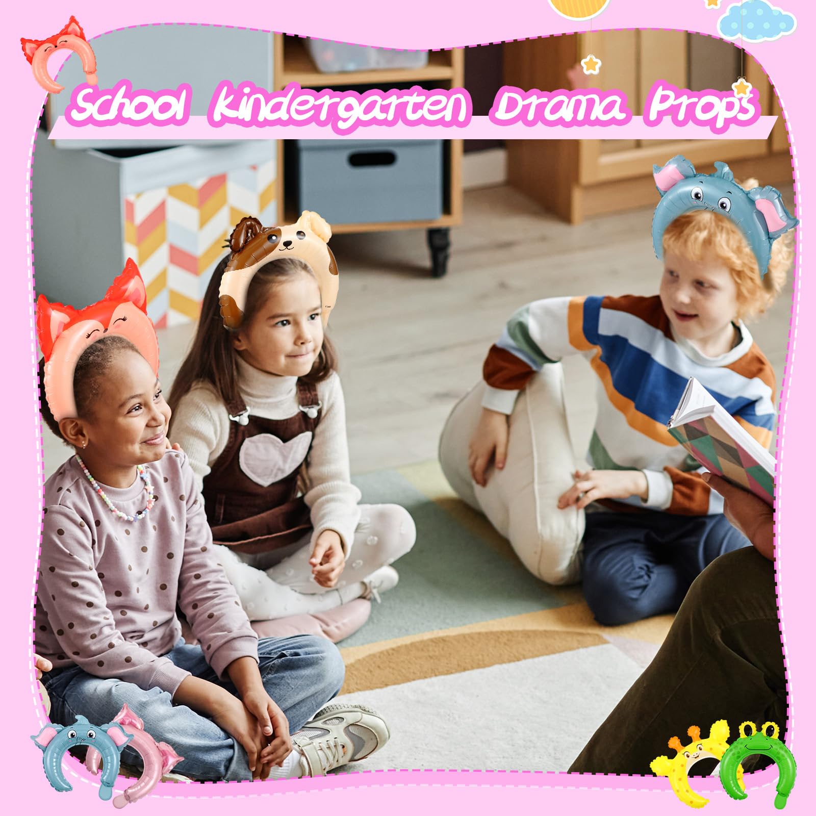 24 Pcs Farm Zoo Animal Inflata - Wedding Zoo 리뷰 및 가격