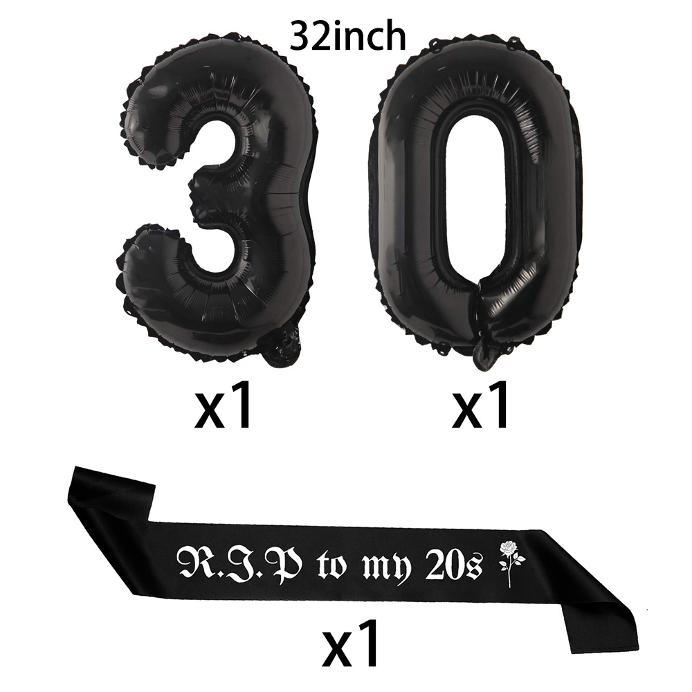 20th 30th Birthday Decorations - Confetti Balloon Set 리뷰 및 가격