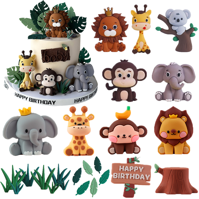 New Forest Jungle Animals Cake - Wedding Zoo 리뷰 및 가격