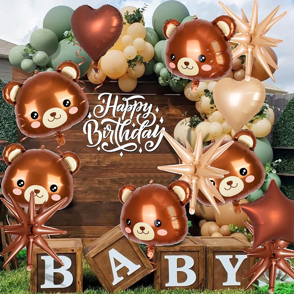 Bear Balloon, Bear Aluminum Fo - Wedding Zoo 리뷰 및 가격